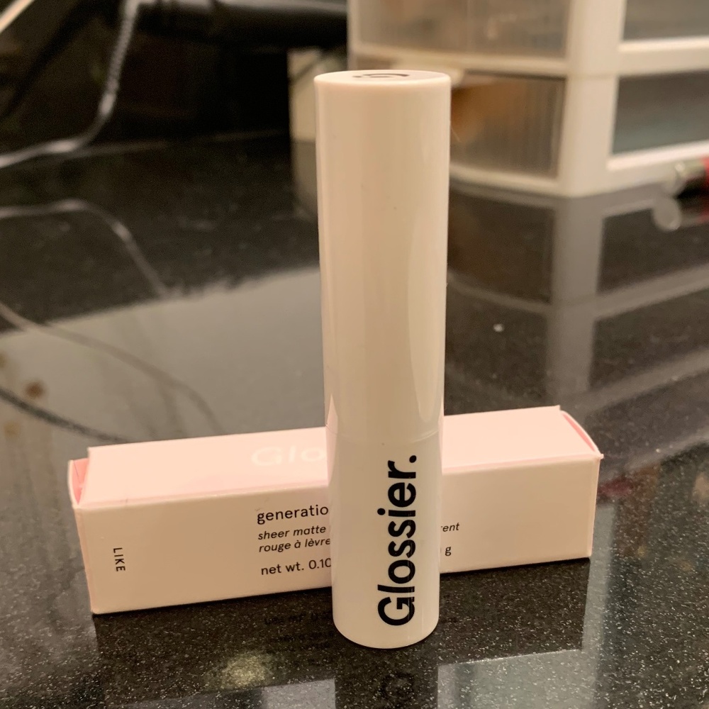 Glossier Generation G lipstick in Like